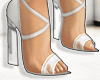 Rexy Ankle Heels White