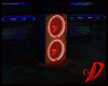 Neon Red Speaker