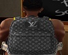 LV designer book bag