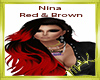 Nina Red & Brown