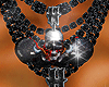 Black Cuban Chain Set