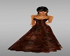 *cp* brown ball gown