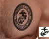 USMC Seal Pec Tatt