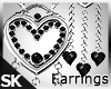 Anti-Valentine Earrings