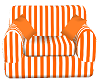 armchair orange