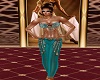 Teal Belly Dance Outfit