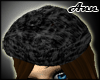 ANN Fur Winter Hat BLACK