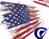 Custom-USA Grunge Flag