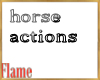 horse actions