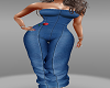 ~SR~Denim Cargo Jumpsuit