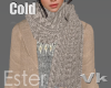 Wool scarf  knit