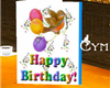 Cym Happy Birthday Card