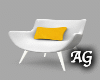 White-Yellow Chair