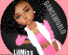 LilMiss L Pink Letterman