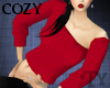 *TY Cozy Sweater - red