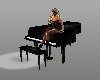 piano with poses