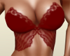 (LMG) Red Lace Top