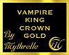VAMPIRE KING CROWN GOLD