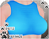 [Pets] Midriff | Blue
