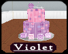 (V)  Polka dot baby cake