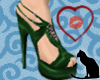 *SK* Sexy Heels Green