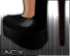 (ACX)Glamour Black Shoes
