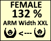 Arm Scaler XXL 132% Fema