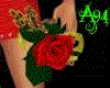 [A94] red rose hand
