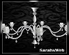 Silver Candle Chandelier