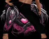 Pink Dragon Heart Jogger