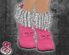 Christmas Elf Boots Pink