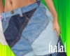 patchwork jeans