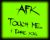 [SD] AFK sign version 1