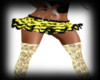Yellow Cheetah Skirt