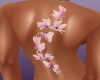 Orchids Back Tattoo