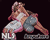 .NLS. Curled Up Seated