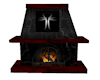 DM goth fireplace