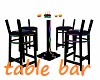 Table Bar Néon