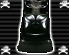 ~D~pvc metalic flat boot