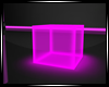 Neon Pink  Cube Seat
