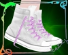 Pink /White High Sneaker