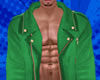 Green Moto Jacket