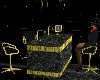Black/Gold Desk