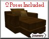 2 Pose Leather Lounger