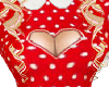 Red heart Dress cute