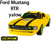 Ford Mustang RTR yallow