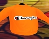 Orange Champion Sweater