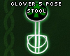 Clover 5 Pose Stool