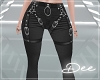 !D Strap Black Jeans