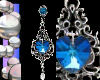 Empress Earrings - blue